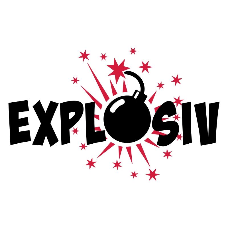 80 Explosiv Bombe Explosion
