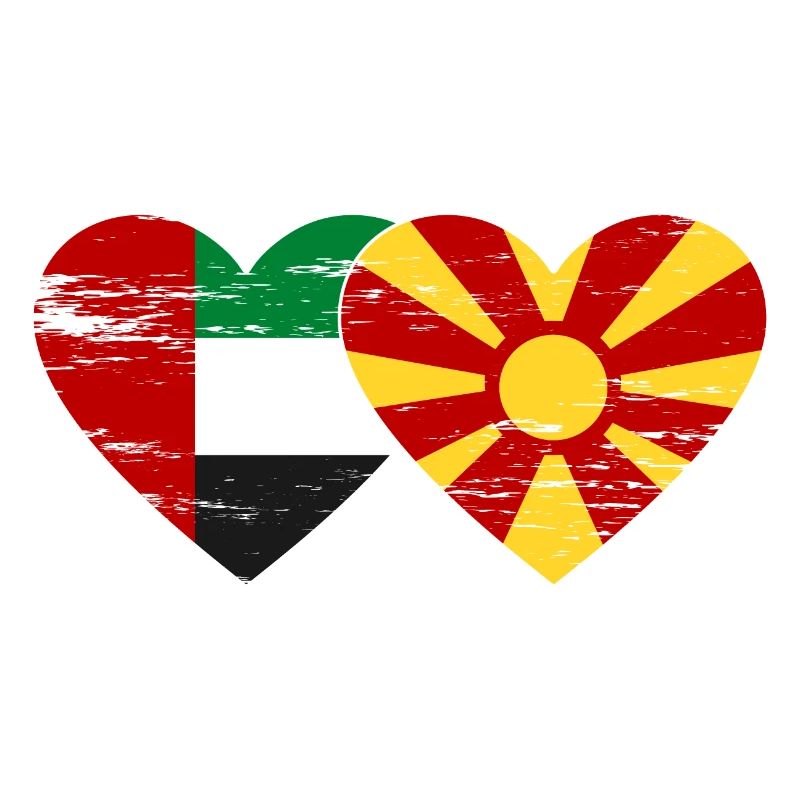 Émirats arabes unis Drapeau de la Macédoine