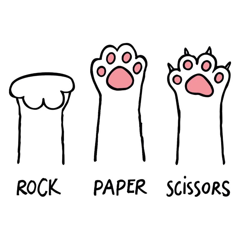 Pet Rock Papier Ciseaux