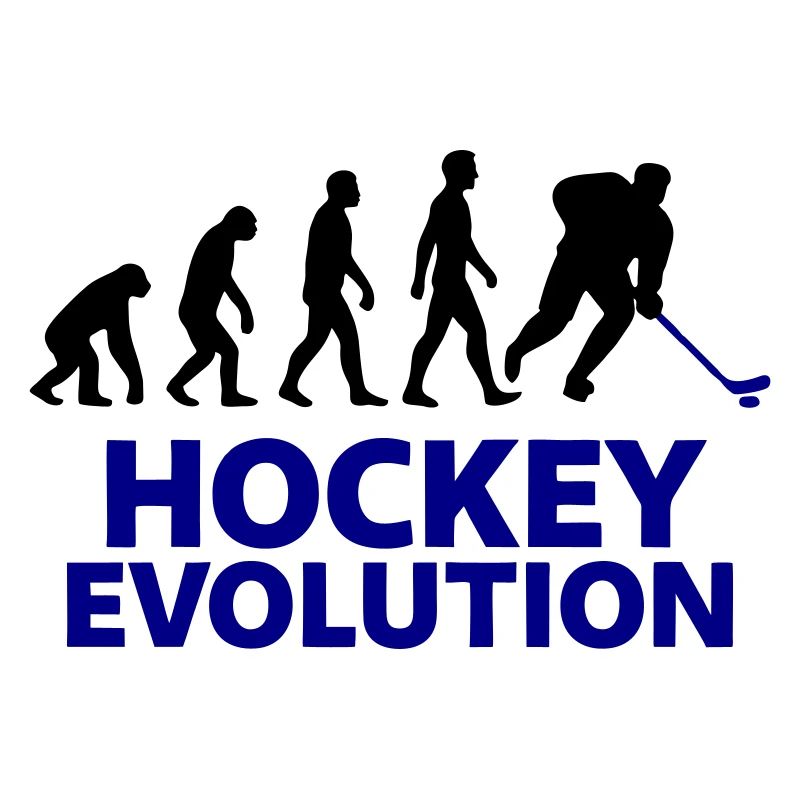 Hockey Evolution Spieler Geschenk Cool