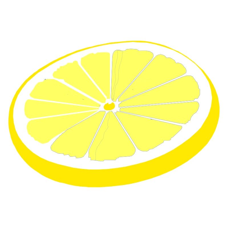 Zitronenscheibe