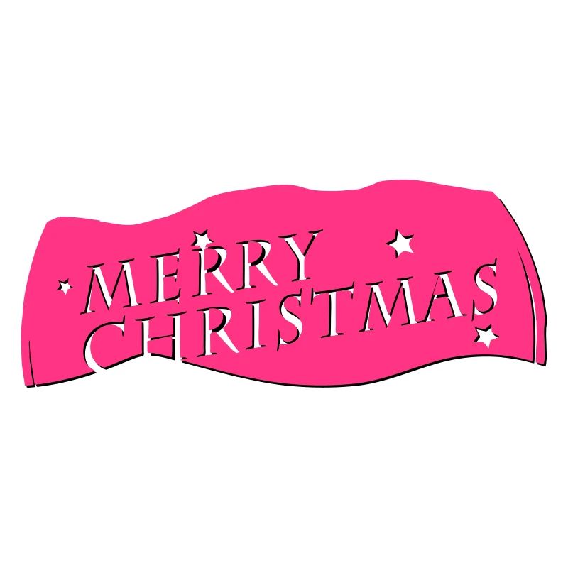 Joyeux Noël Die Cut VECTORGRAPHIC