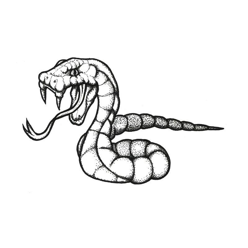 Snake Comics Design