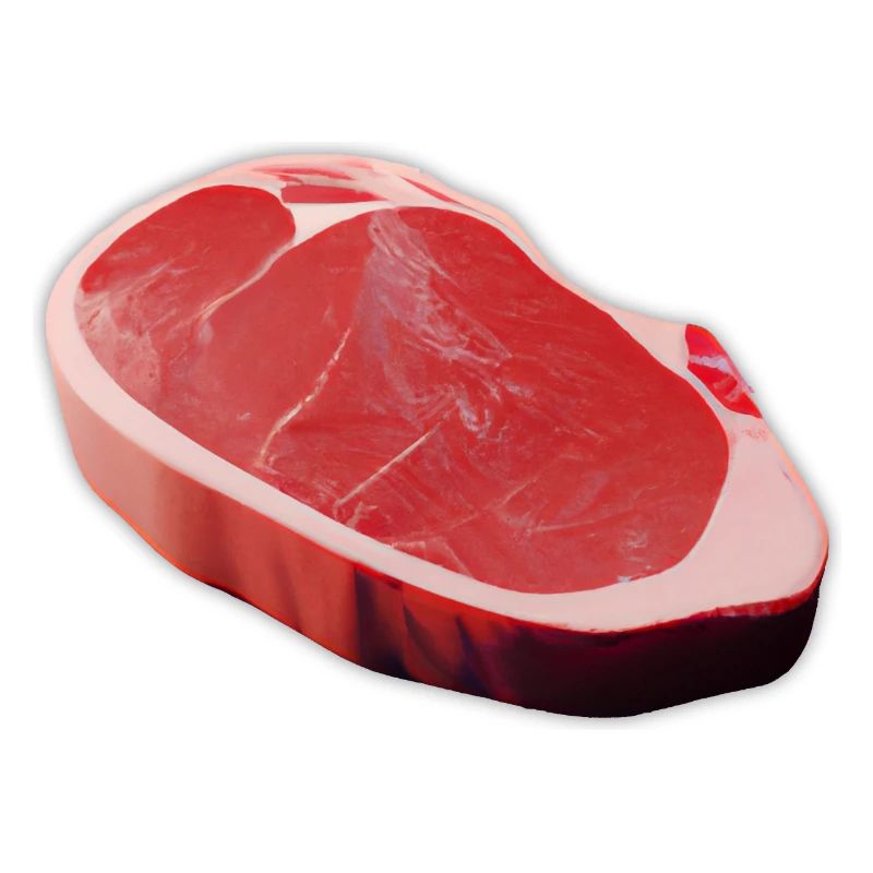 Comic Steak als 3D Kunst - Fleisch Geschenkidee