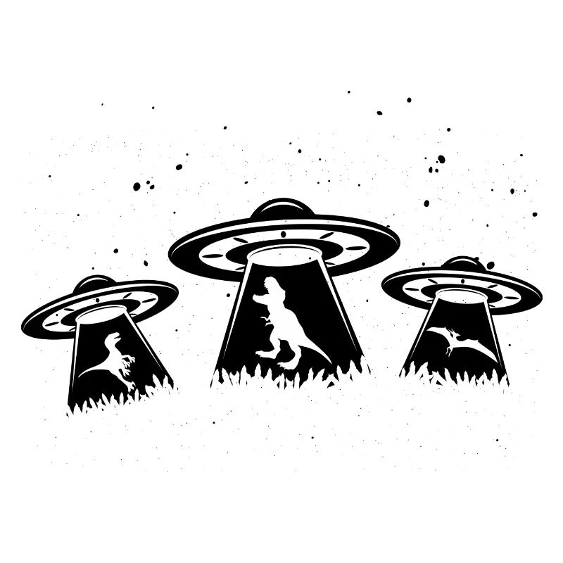 Ufo Alien Dinosaurier