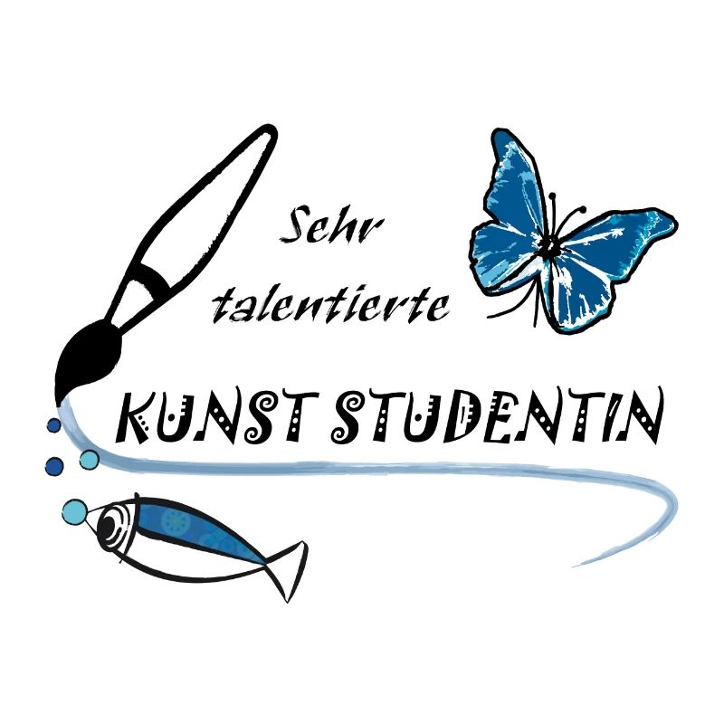 Sehr talentierte Kunst Studentin
