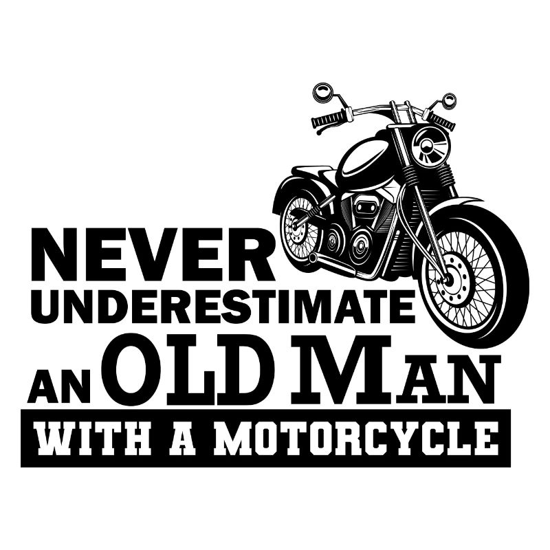 Lustiger Motorrad Spruch