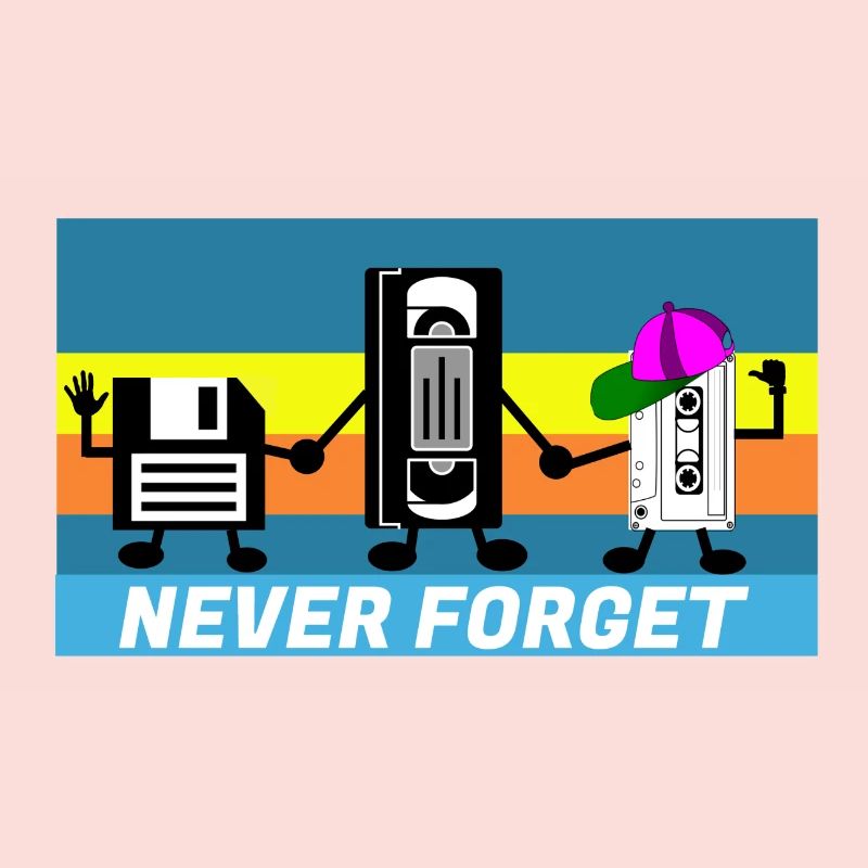 Never Forget Das perfekte Geschenk für Nerds