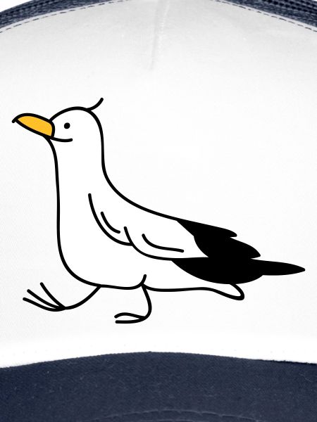 Funny seagull