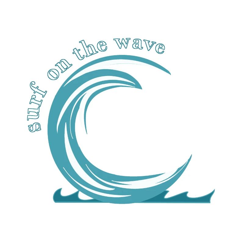 Surf on the wave, wave