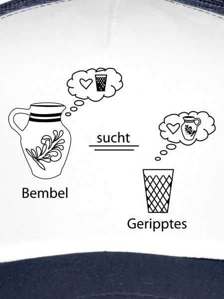 Denkblasen Bembel und Geripptes