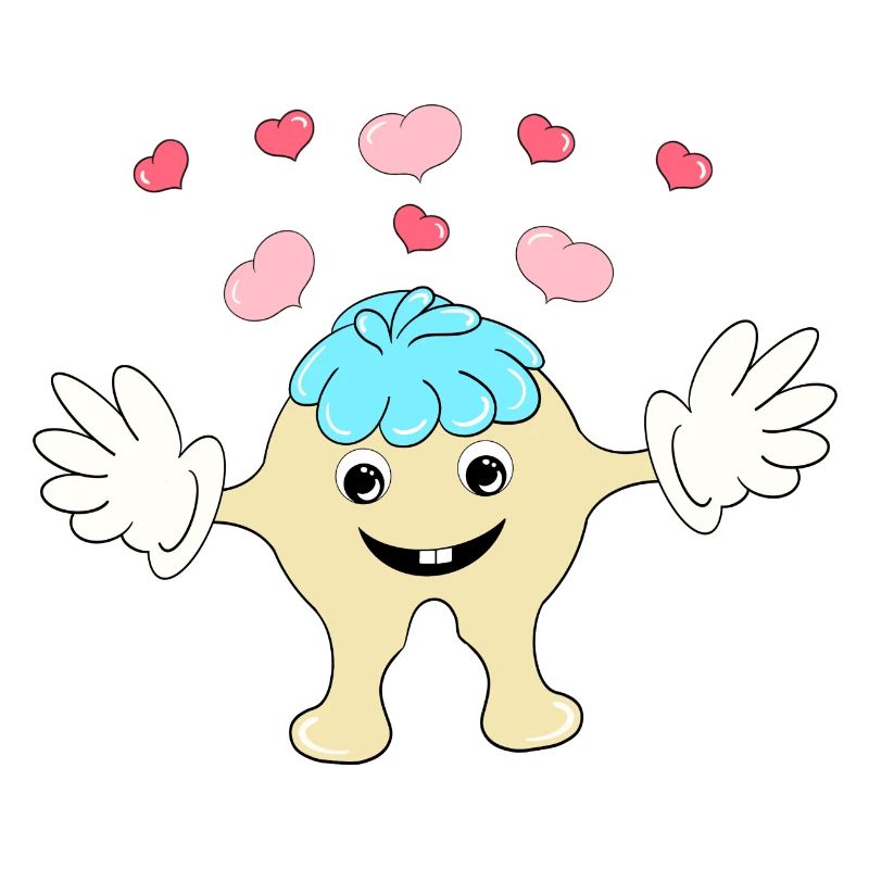 Crushed cuddly monster ...