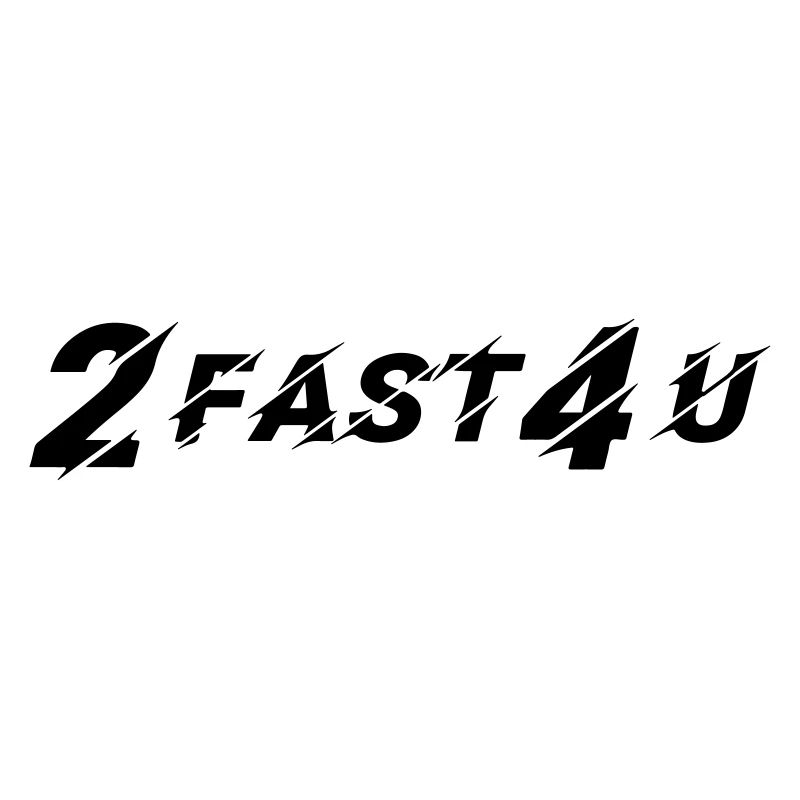2 FAST 4 U