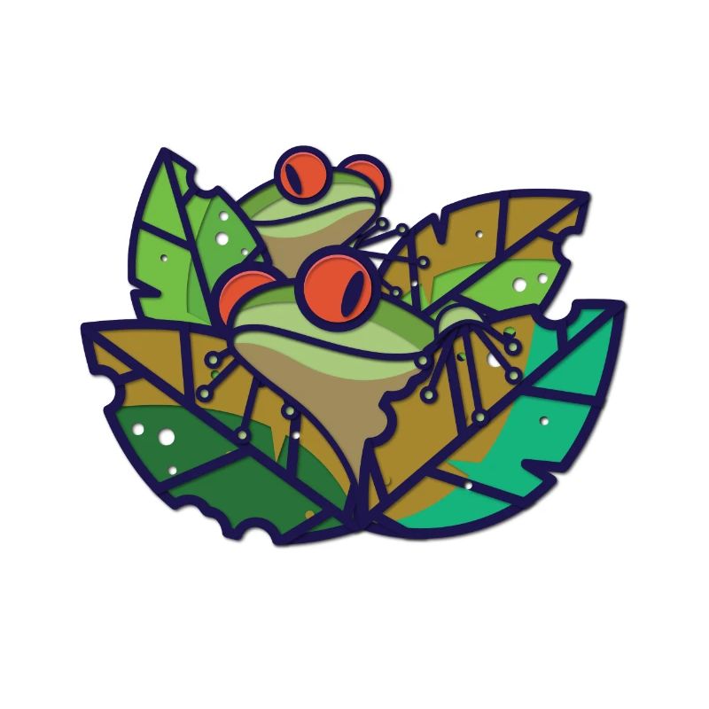 Frosch - Frösche im Teich