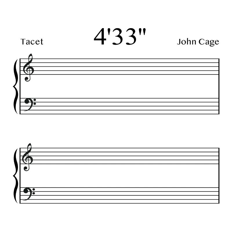 4'33'' John Cage
