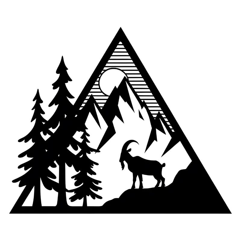 Alpen Berge Steinbock