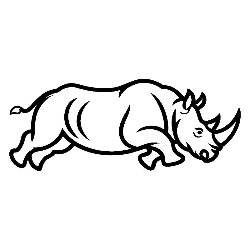 Mighty Rhino - Design d’animal propre