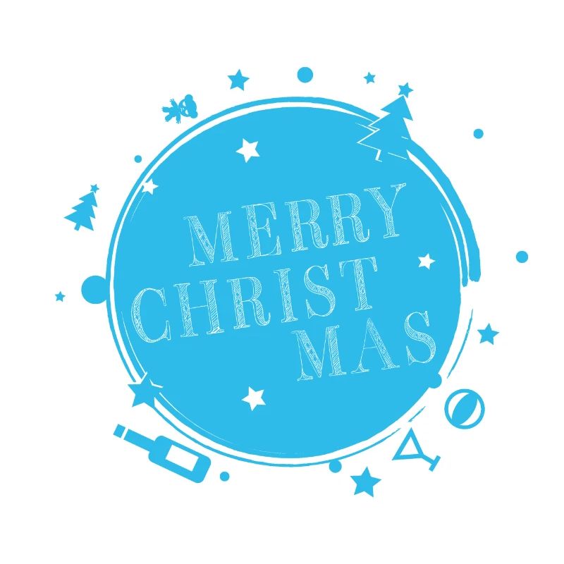MERRY CHRISTMAS CIRCLE