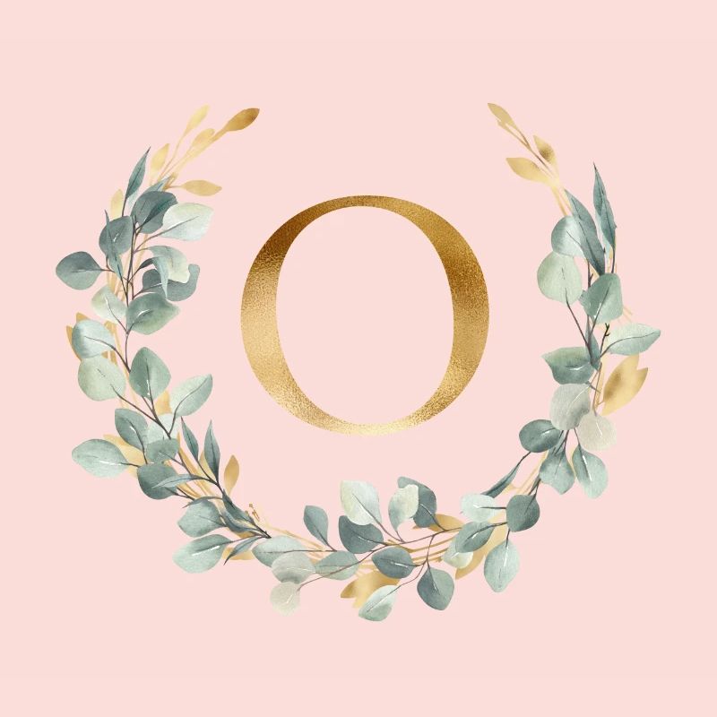 O Monogramm Eukalyptus Kranz