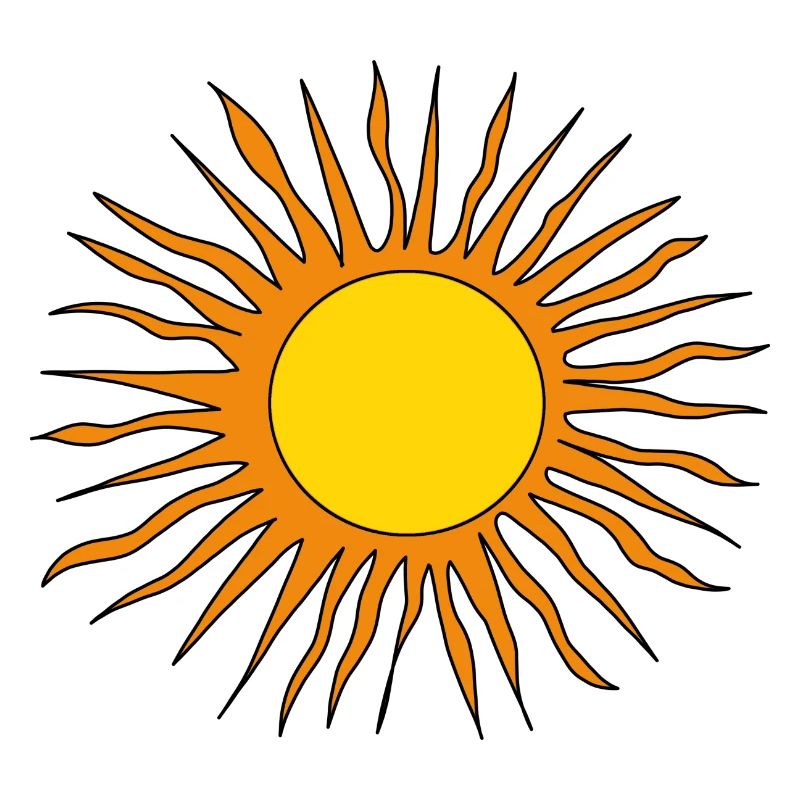Retro Sonne