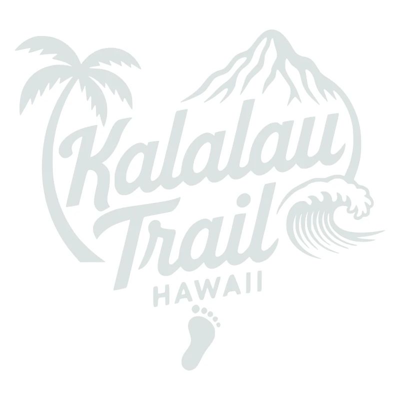 Kalalau Trail Hawaii Motif - Variable Design Colour