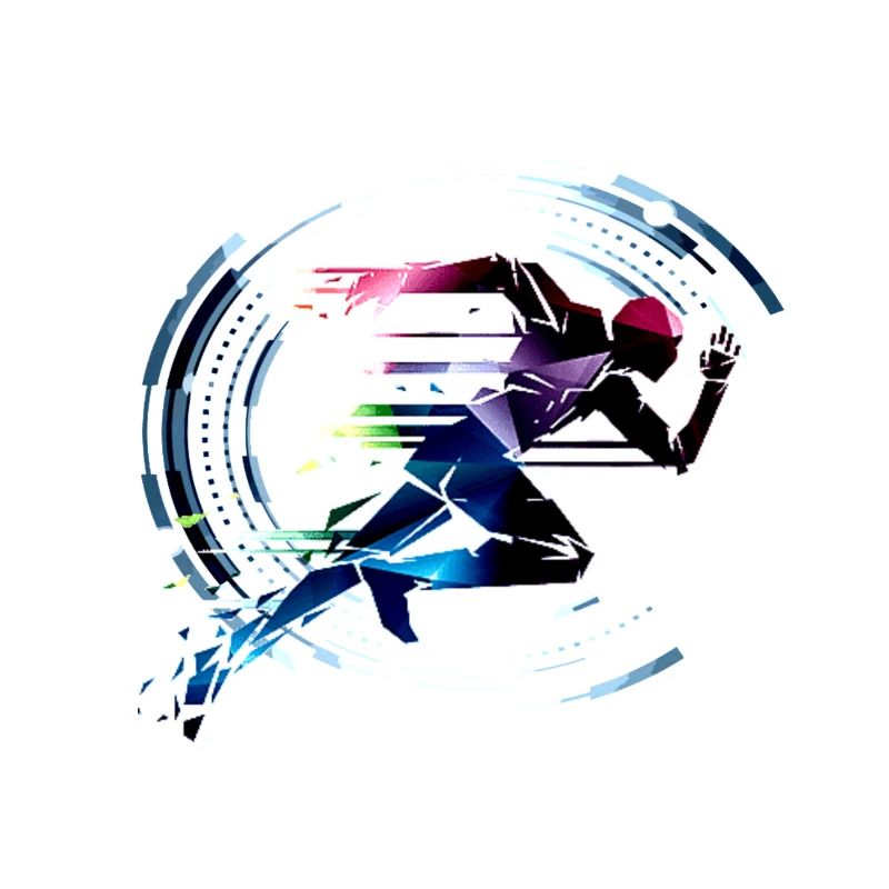 Sprinter runner retro