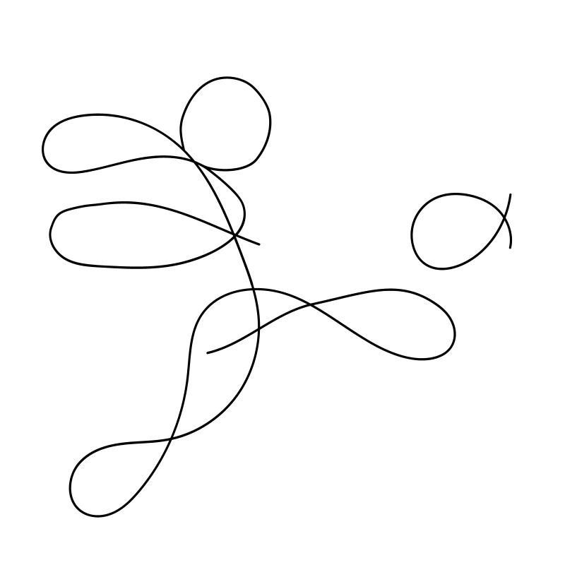 Dessin d’une ligne de footballeur