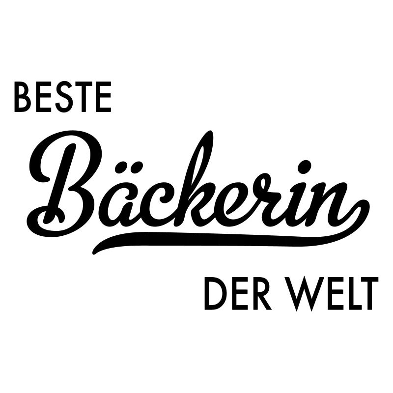 Beste Bäckerin der Welt