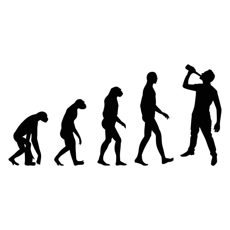 Evolution : Alcohol / Alcoholic / Humor