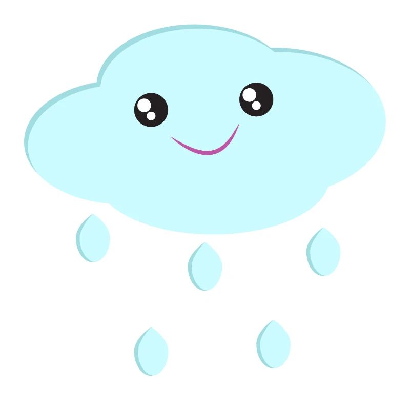 Cloud cute cloud kawaii style gift for kids