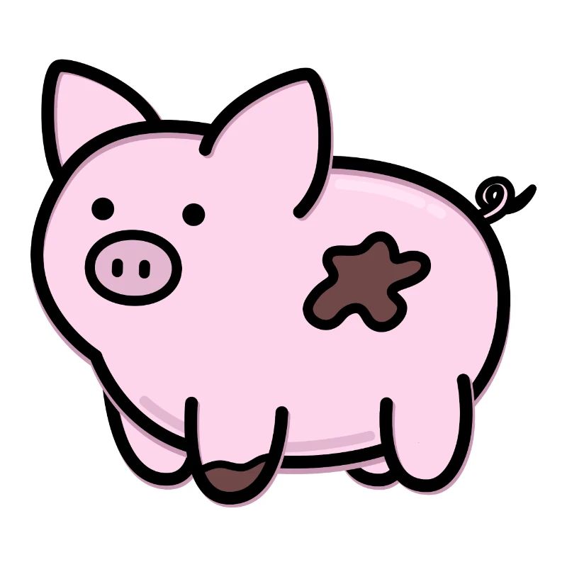 Mignon petit cochon