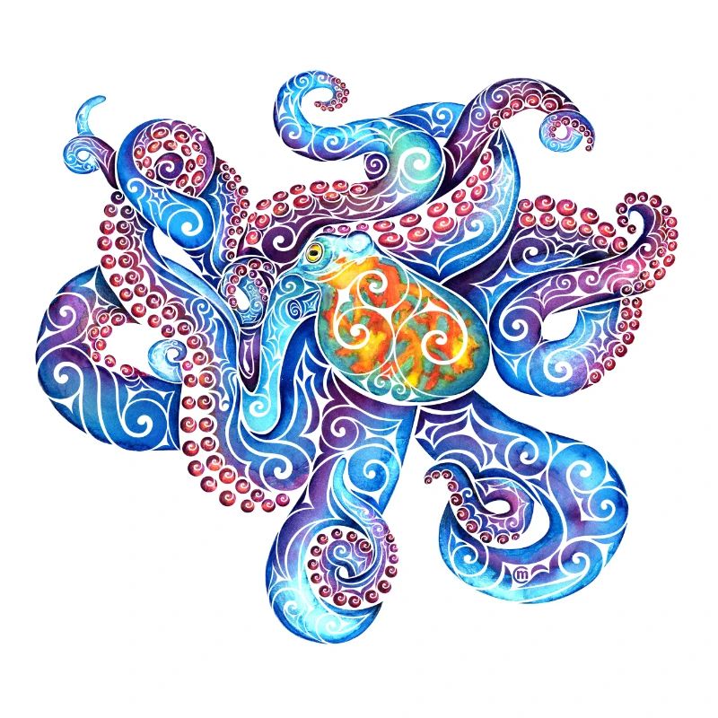 Swirly Octopus