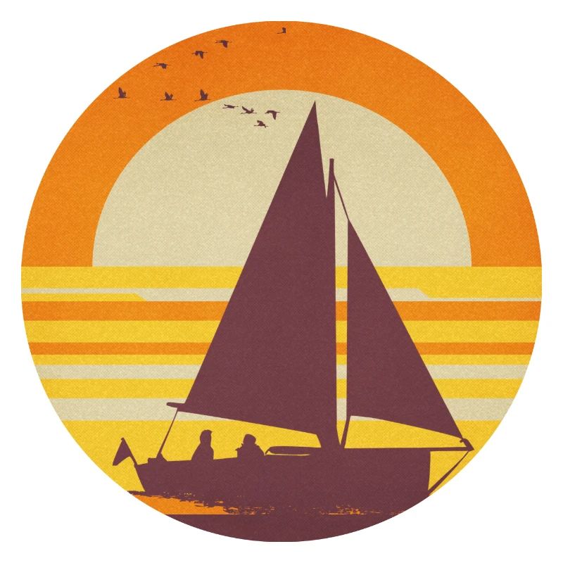 Segelyacht - Retro