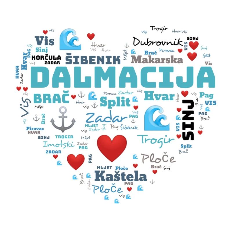 Dalmacija u ❤️