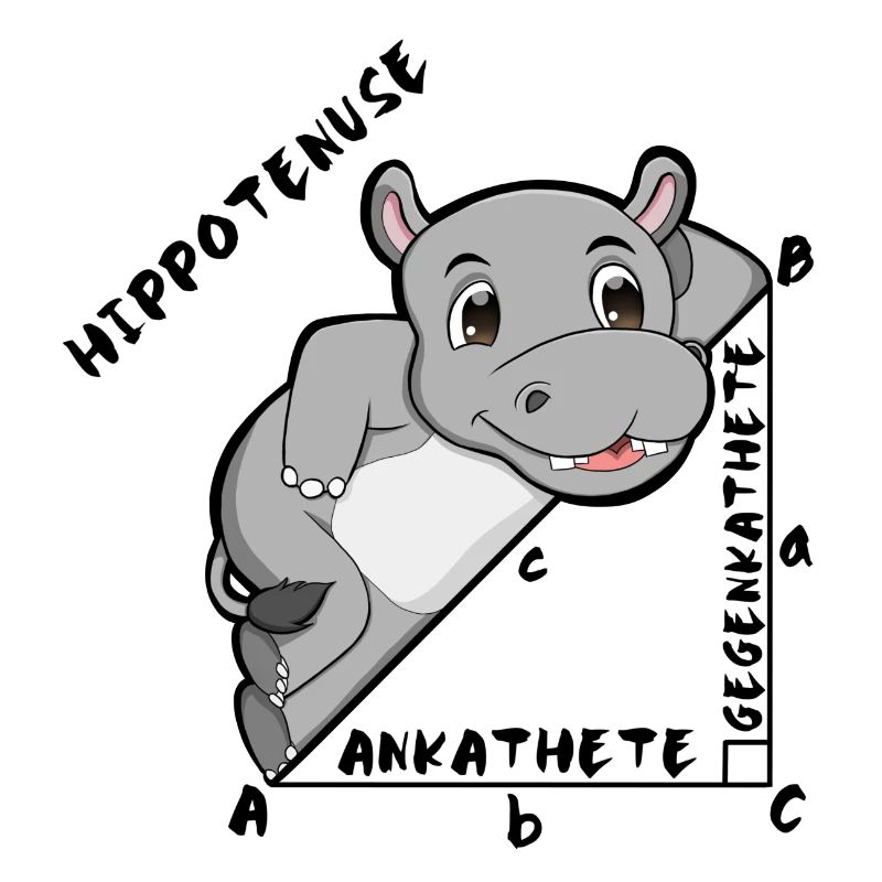 Hippotenuse Cool Fun Shirt Pythagore Math Lovers