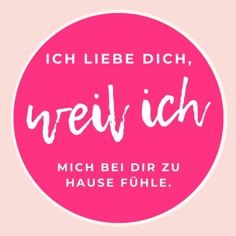 Ich fülle mich bei dir zu Hause - Liebesbotschaft