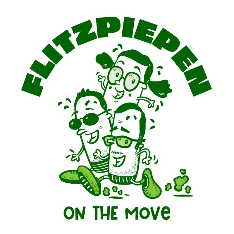 Flitzpiepen on move - Grün