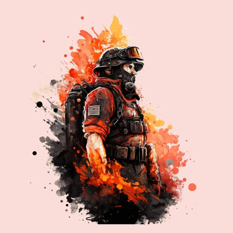 Héros en uniforme : Pompier