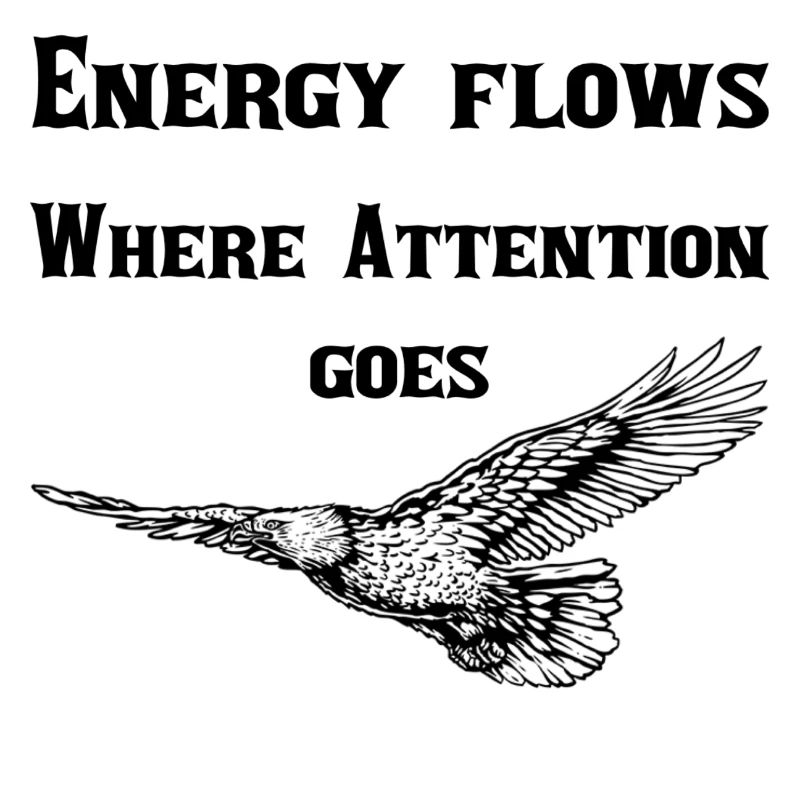 Energy flows where Attention goes