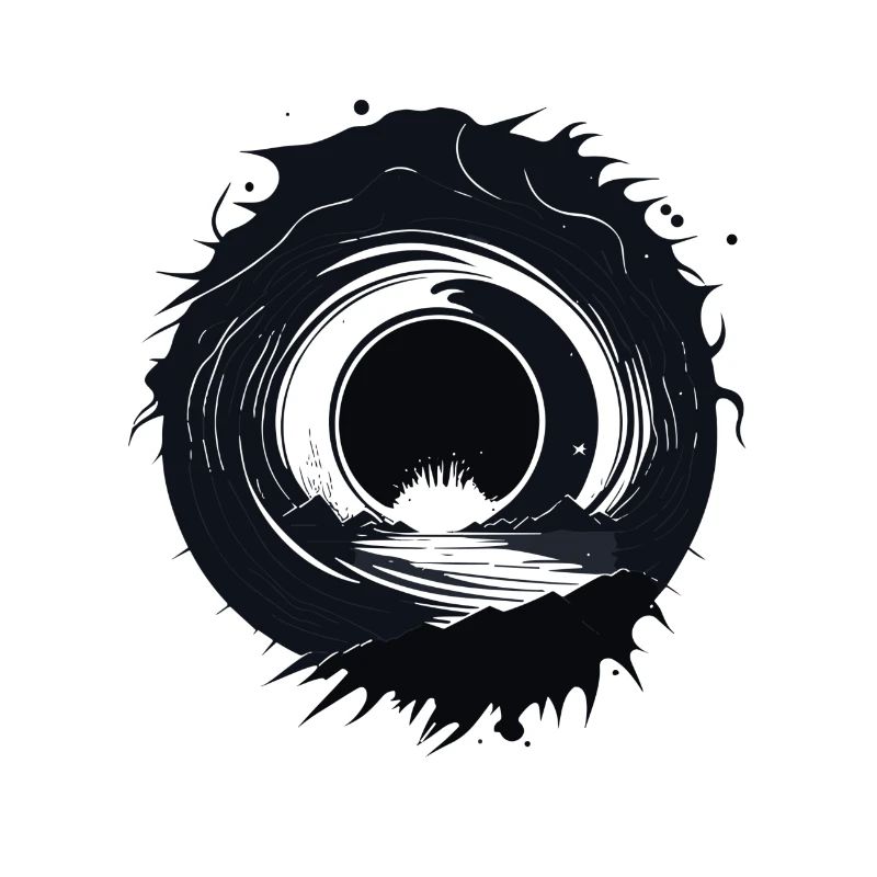 Cosmic Singularity: Black Hole Horizon
