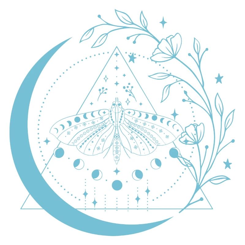 Moth Moon Flowers