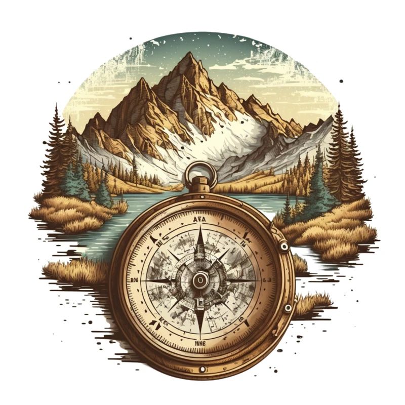 Compass to adventure