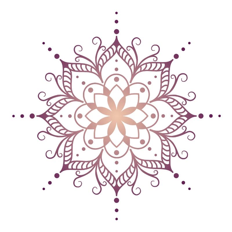 Mandala in rosa