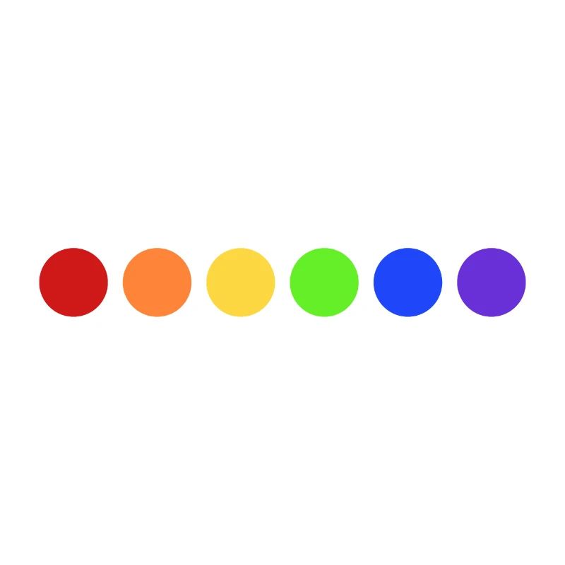 Regenbogen Farbkreise