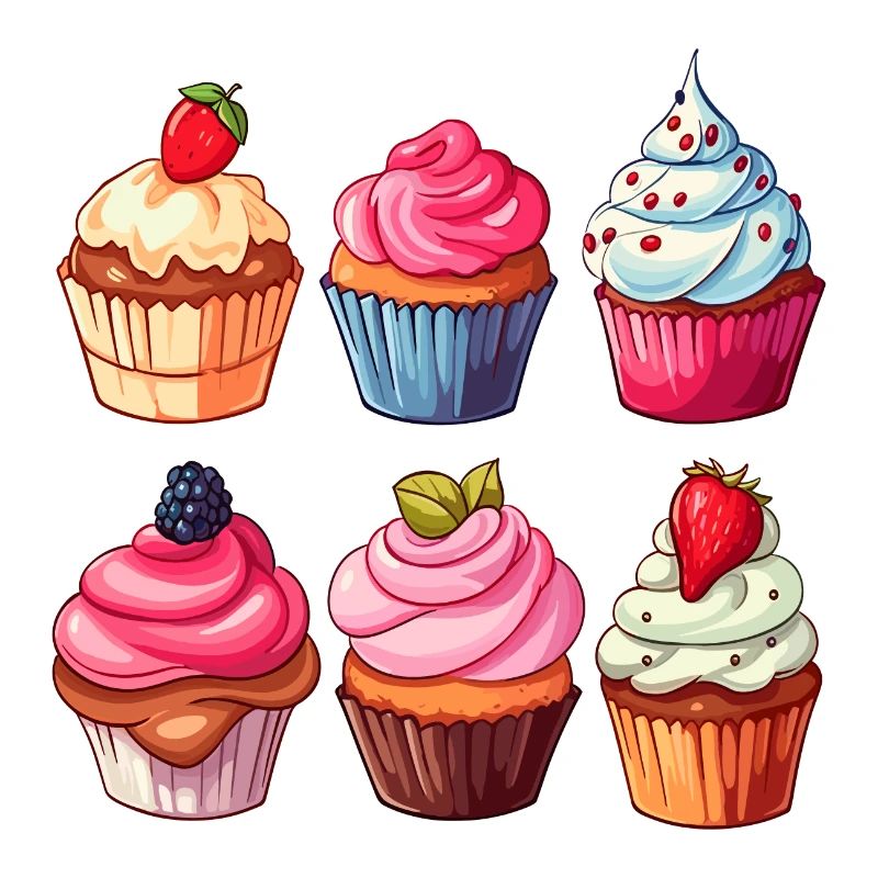 Cupcakes, Cupcake, Candy, Baked Goods