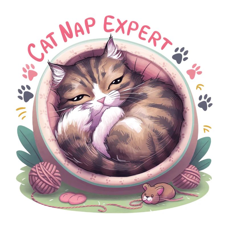 Cat Nap Expert - drôle de tenue de chat !