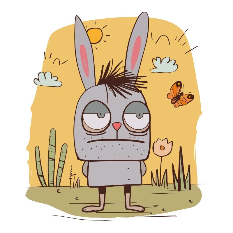 Schlechte Laune Hase | © M2-D2