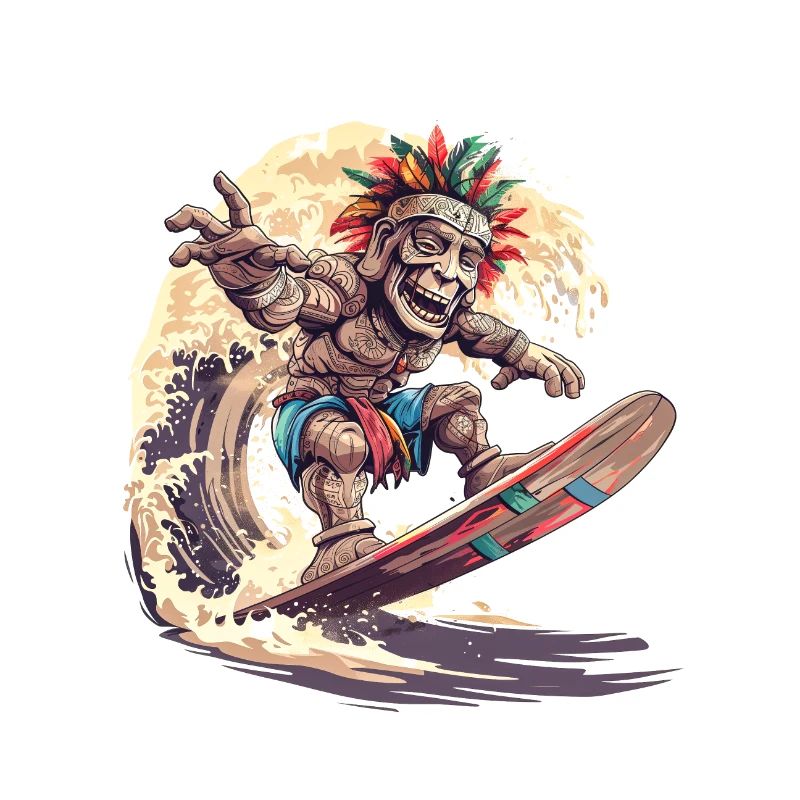 Tiki Surfer