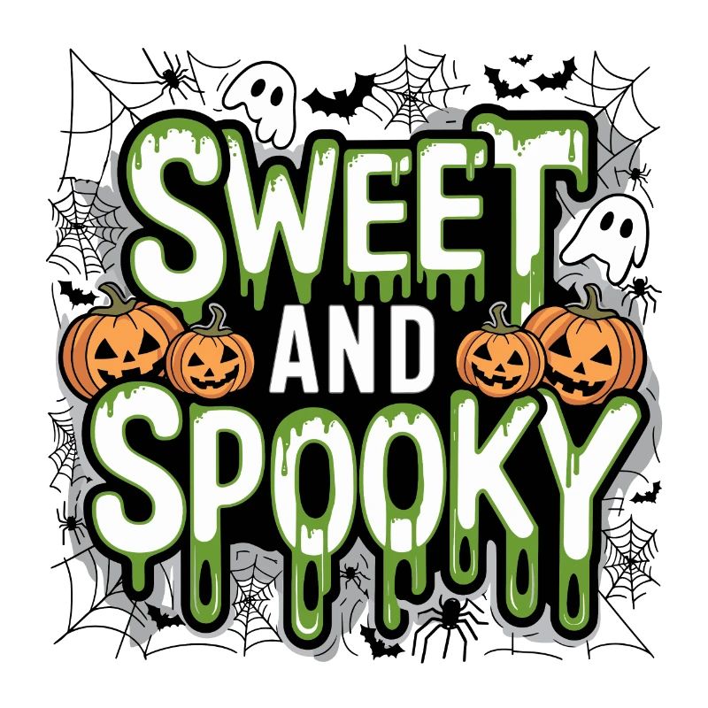 Doux et effrayant Doux dicton d’Halloween