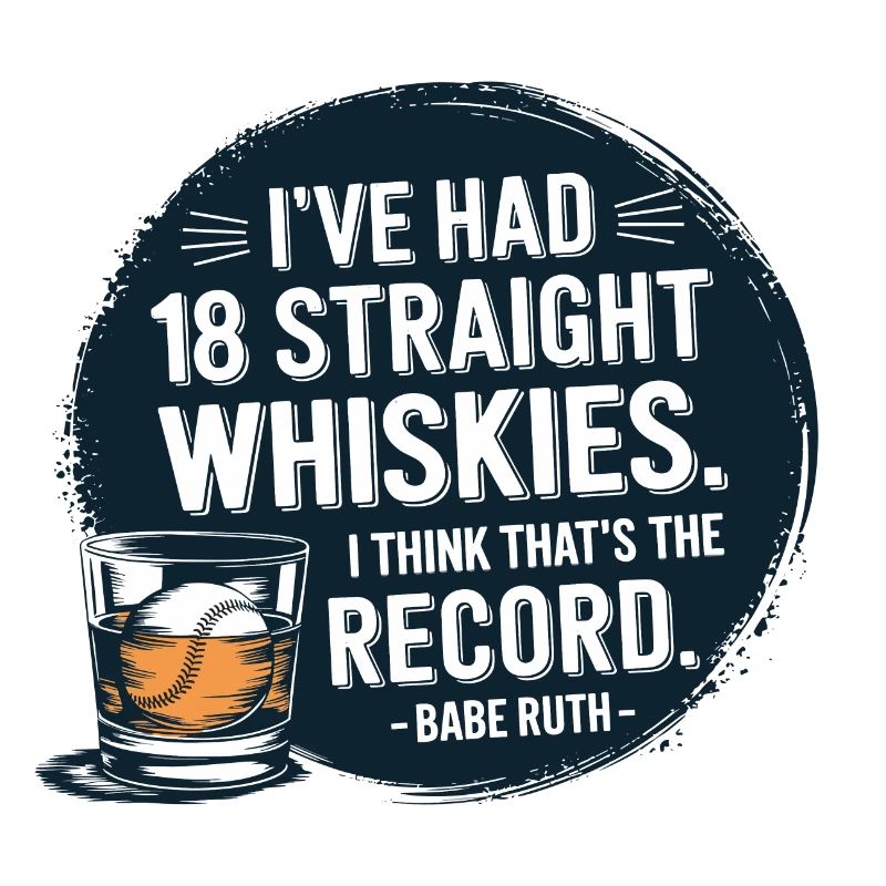 Baseball Babe Ruth Disant Citation Sportive